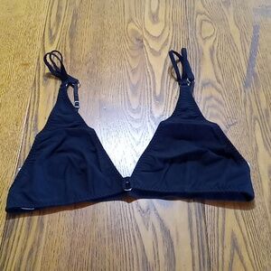 Free People Bra Intimate BLACK Large NEW Stop Me Soft Bralette Lingerie